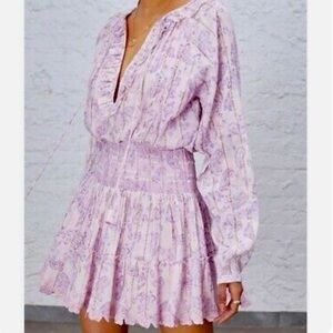 House of Harlow 1960 Ajay Ruffle Mini Dress Revolve New​​​​